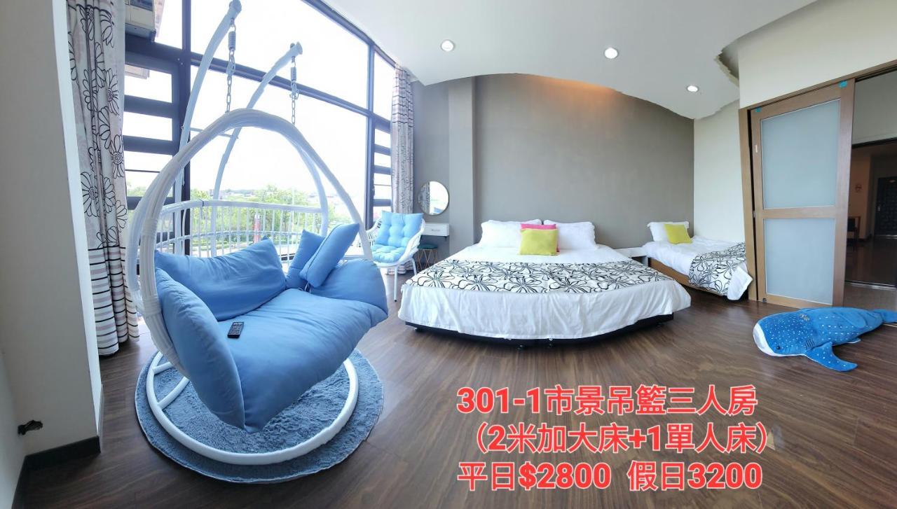 Qg Life 城中館 寵物親子釣魚人民宿 Jincheng Eksteriør billede